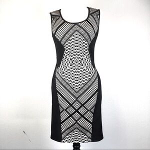 Carmen Marc Volvo Sleeveless Body Con Dress Size S